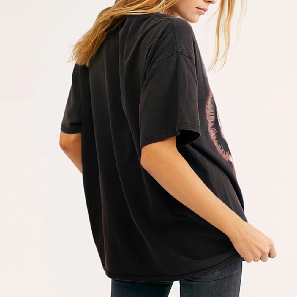 Fierce Boho Oversized Graphic Tiger Tee Lux Cotton - Picture 3 of 7